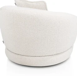 Cervos, fauteuil draaibaar - rond 100cm incl. 1 kussen 45x45