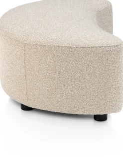 Cervos, poef/hocker bij fauteuil draaibaar klein