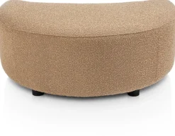 Cervos, poef/hocker bij fauteuil draaibaar groot