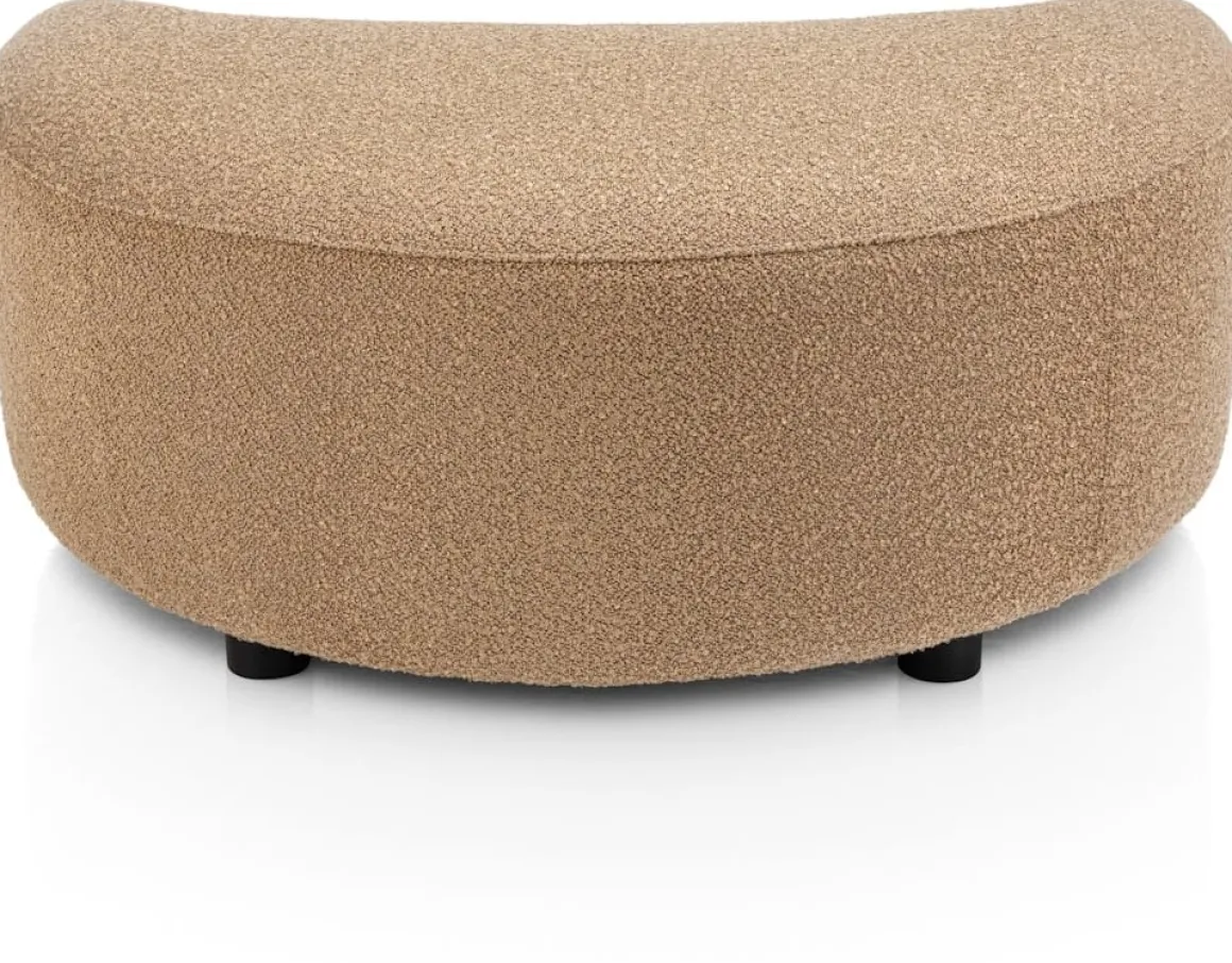 Cervos, poef/hocker bij fauteuil draaibaar groot