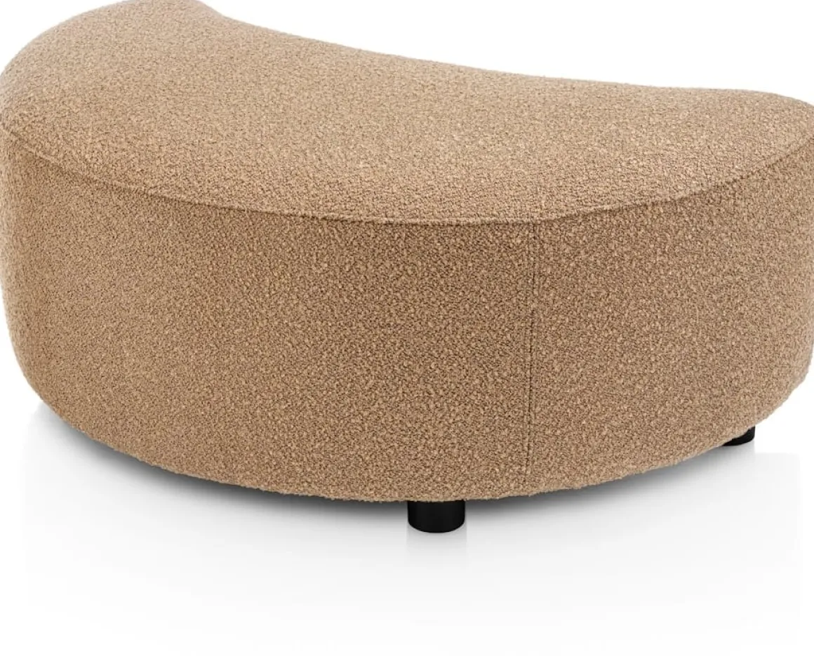 Cervos, poef/hocker bij fauteuil draaibaar groot