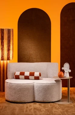 Check bolster kussen 15x50cm in kleur Koper shop je bij COCOmaison