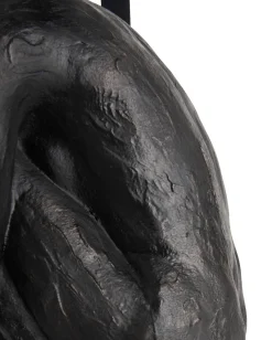 Circle Lady beeld H54cm in de kleur Zwart - COCOmaison