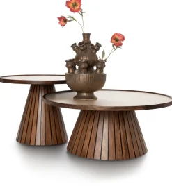 Cleo bijzettafel H44cm in kleur Bruin shop je bij COCOmaison