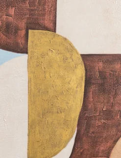 COCOmaison, Annabel schilderij 80x80cm - Multikleur