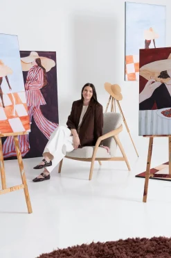 COCOmaison, Aurora wand doek - 70x100cm