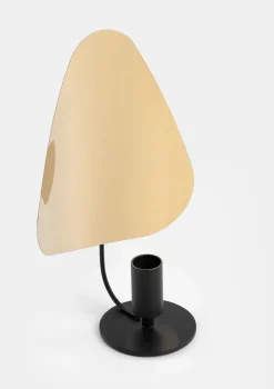 COCOmaison, Bea kandelaar H20cm - Zwart/Goud