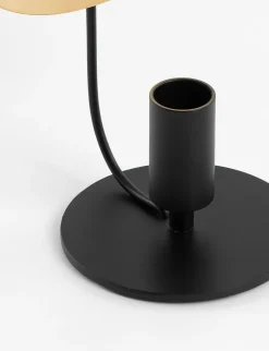 COCOmaison, Bea kandelaar H30cm - Zwart/Goud