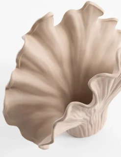 COCOmaison, Coral vaas H26cm - Grijs