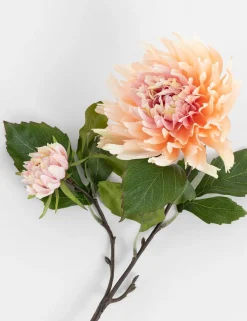 COCOmaison, Dahlia spray kunstbloem H75cm - Roze