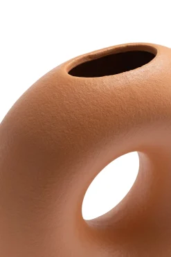 COCOmaison, Donut vaas H22cm - Oranje