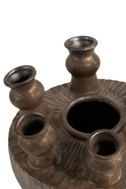 COCOmaison, Golden Tulip vaas H39cm - Goud