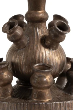 COCOmaison, Golden Tulip vaas H39cm - Goud