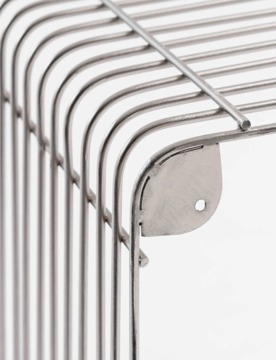 COCOmaison, Gus set van 2 wandrekken H35-40cm - Zilver