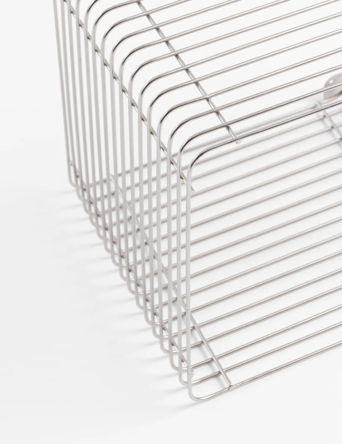 COCOmaison, Gus set van 2 wandrekken H35-40cm - Zilver