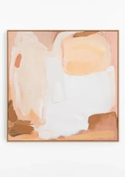 COCOmaison, Hilde schilderij 100x100cm - Roze