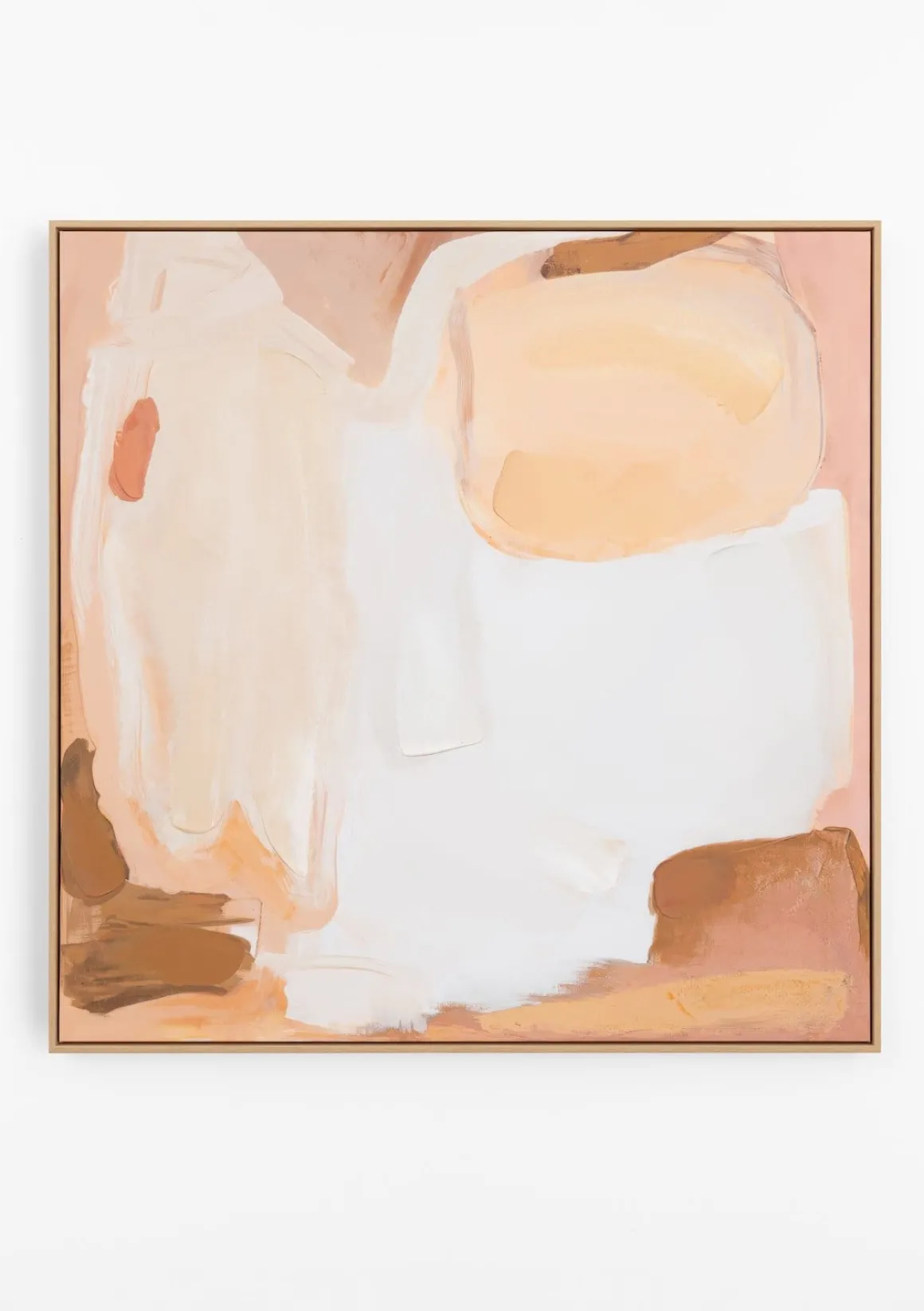 COCOmaison, Hilde schilderij 100x100cm - Roze