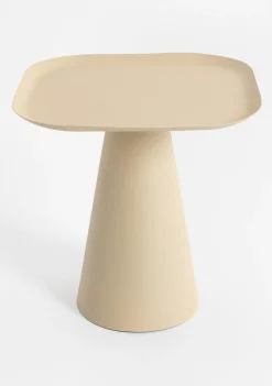 COCOmaison, Leah bijzettafel H46cm - Cremekleurig