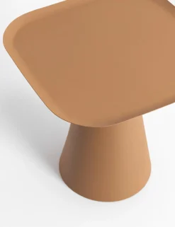 COCOmaison, Leah bijzettafel H50cm - Bruin