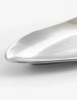 COCOmaison, Lisette schaal 21x47cm - Zilver