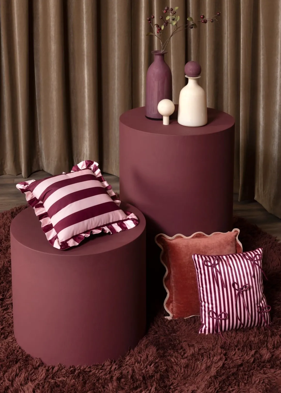 COCOmaison, Marthe vaas H48cm - Multikleur