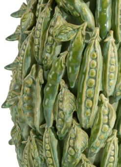 COCOmaison, Peas in a pot vaas H45cm - Groen