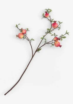 COCOmaison, Pomegranate kunstbloem H82cm - Rood