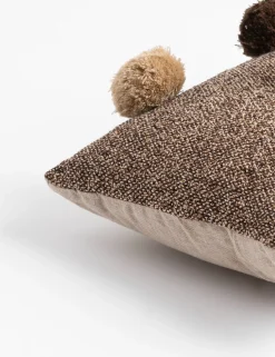 COCOmaison, Pomme kussen 30x50cm - Bruin