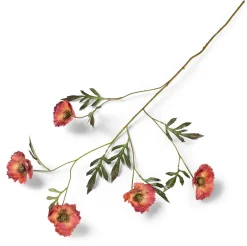 COCOmaison, Poppy spray kunstbloem 113cm - Bordeaux