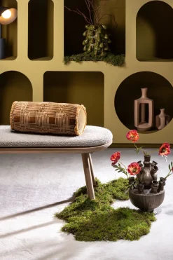 COCOmaison, Poppy spray kunstbloem 113cm - Bordeaux