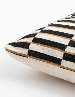 COCOmaison, Riff kussen 50x50cm - Zwart