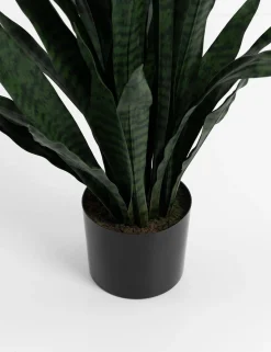 COCOmaison, Sansevieria kunstplant H115cm - Groen