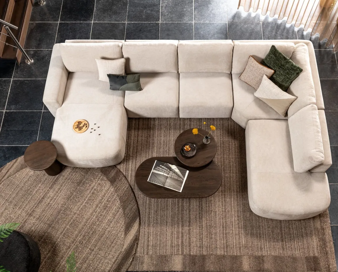 COCOmaison, Timeless - Cody kussen 43x43cm - beige