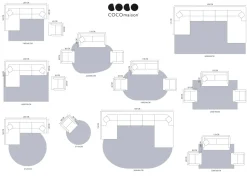 COCOmaison, Timeless Classic karpet 250dia - bruin