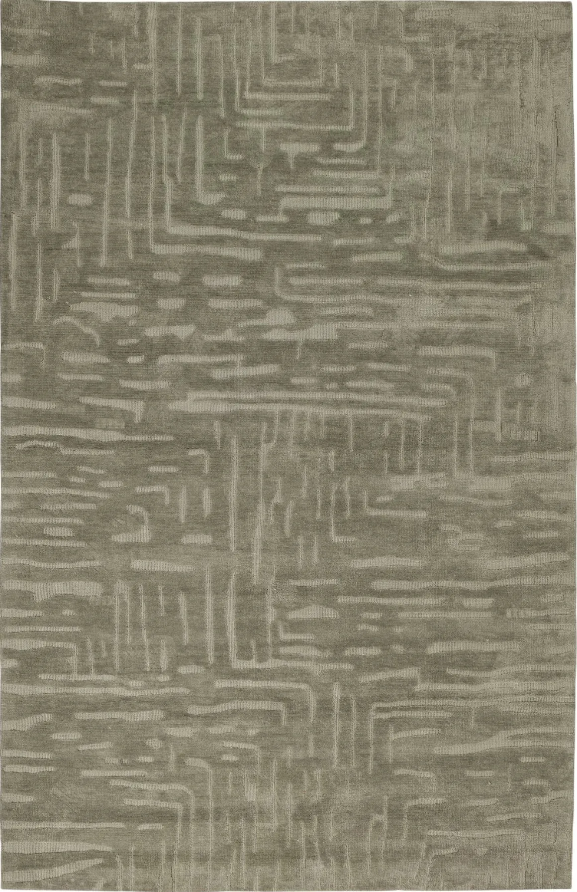 COCOmaison, Timeless Winding karpet 160x230cm - Groen