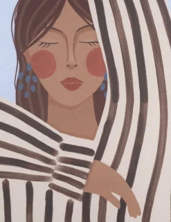 COCOmaison, Zenya wand doek - 70x100cm