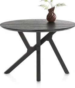 COSENZA bartafel rond 130 cm (h: 92 cm) - marmerlook