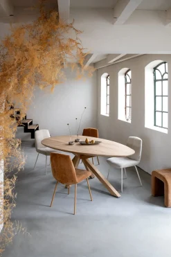 Cosenza eetkamertafel 210 x 120 cm in de kleur Naturel - XOOON