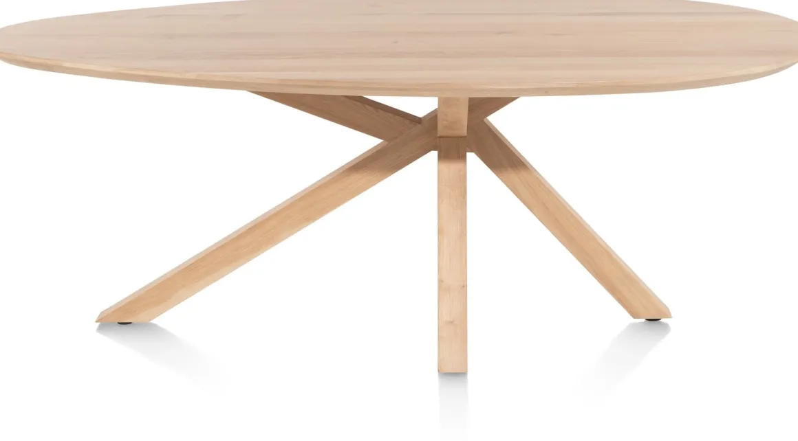 Cosenza eetkamertafel 210 x 120 cm in de kleur Naturel - XOOON