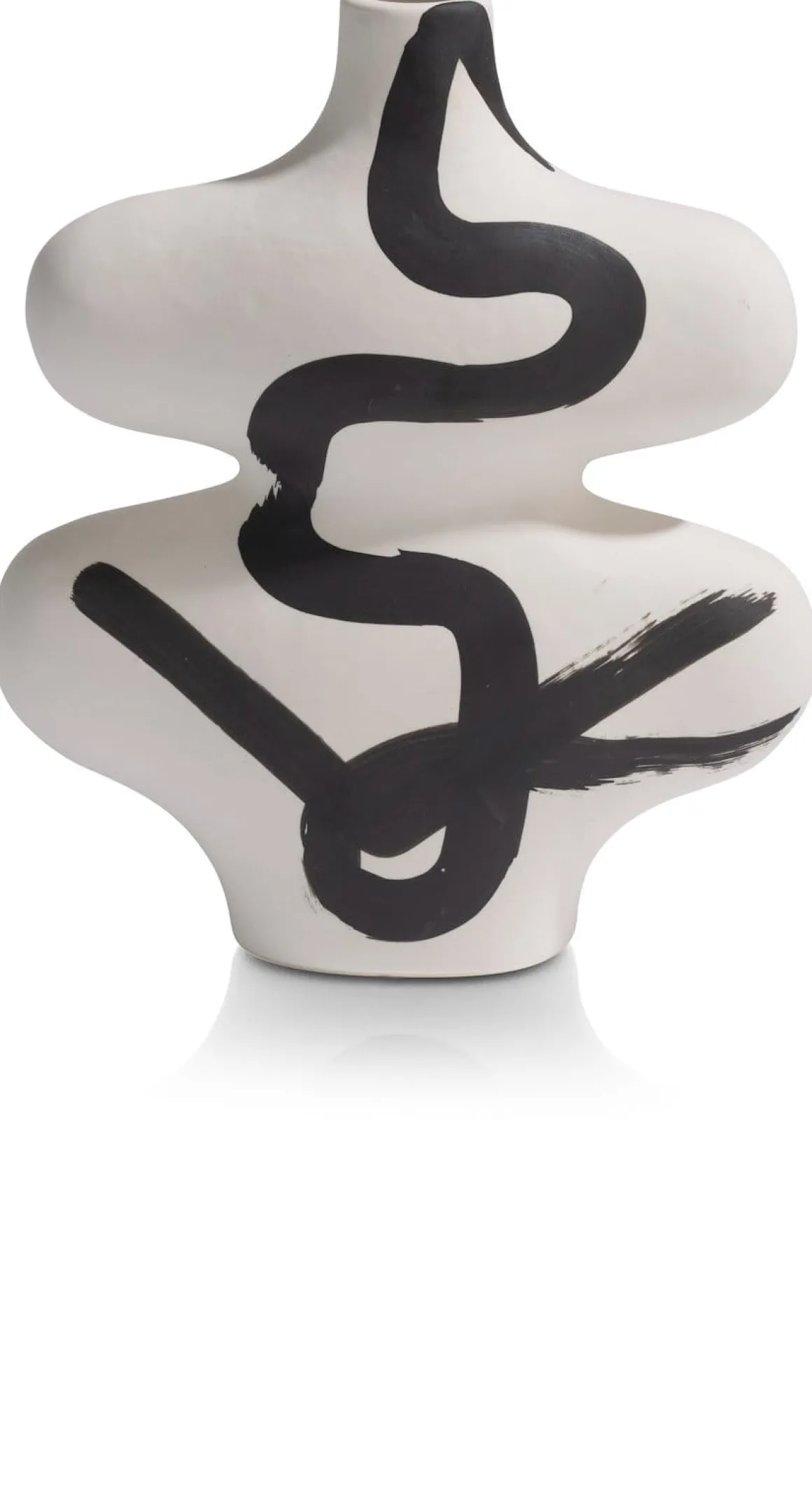 Curvy vaas H26cm in kleur Multi Color shop je bij COCOmaison