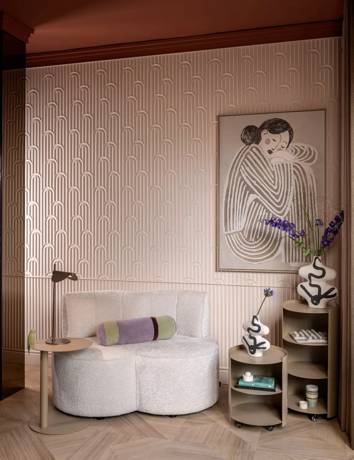 Curvy vaas H26cm in kleur Multi Color shop je bij COCOmaison