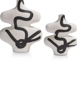 Curvy vaas H26cm in kleur Multi Color shop je bij COCOmaison