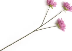 Dahlia Spider Spray kunstbloem (H75cm) in de kleur Paars