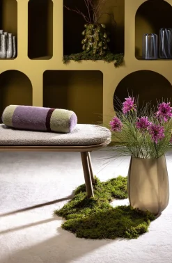 Dahlia Spider Spray kunstbloem (H75cm) in de kleur Paars