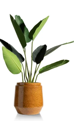 Dalila pot H28cm in de kleur Bruin - COCOmaison