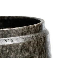 Dalila pot H36cm in de kleur Zwart - COCOmaison