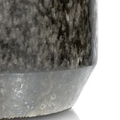 Dalila pot H36cm in de kleur Zwart - COCOmaison