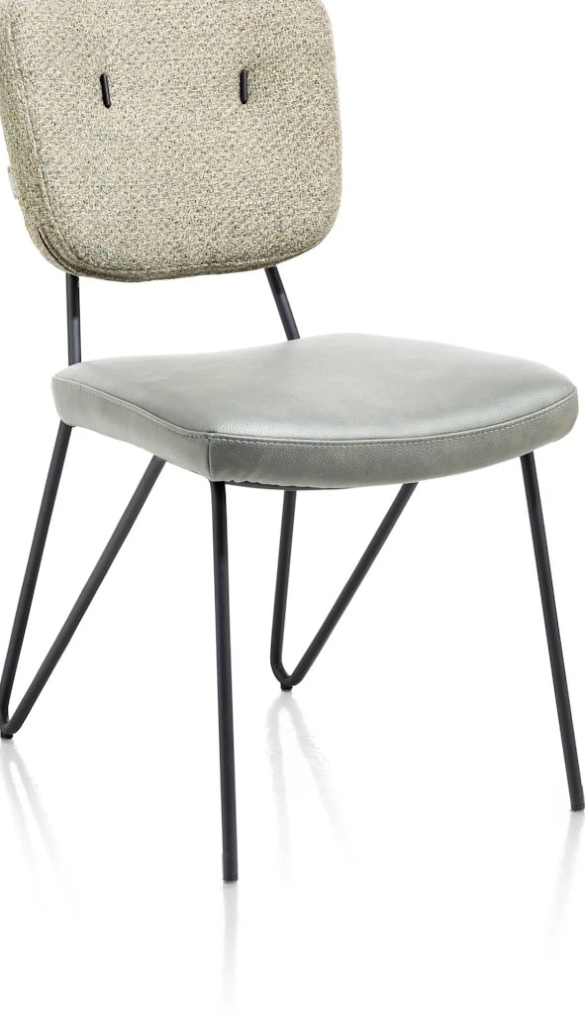 Design eetkamerstoel "JUNE" - Groen - XOOON