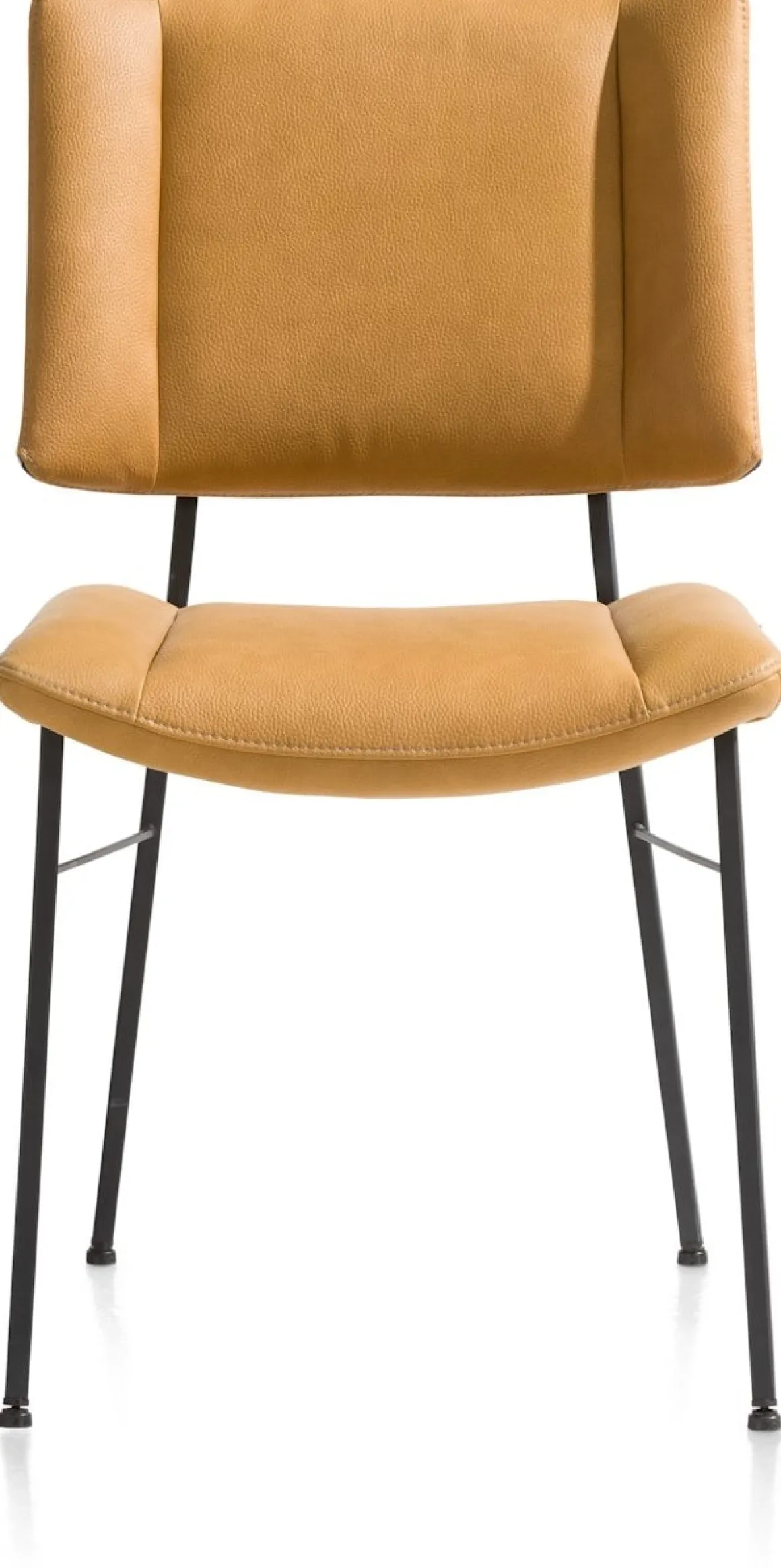 Design eetkamerstoel "TATUM" - Okergeel - XOOON