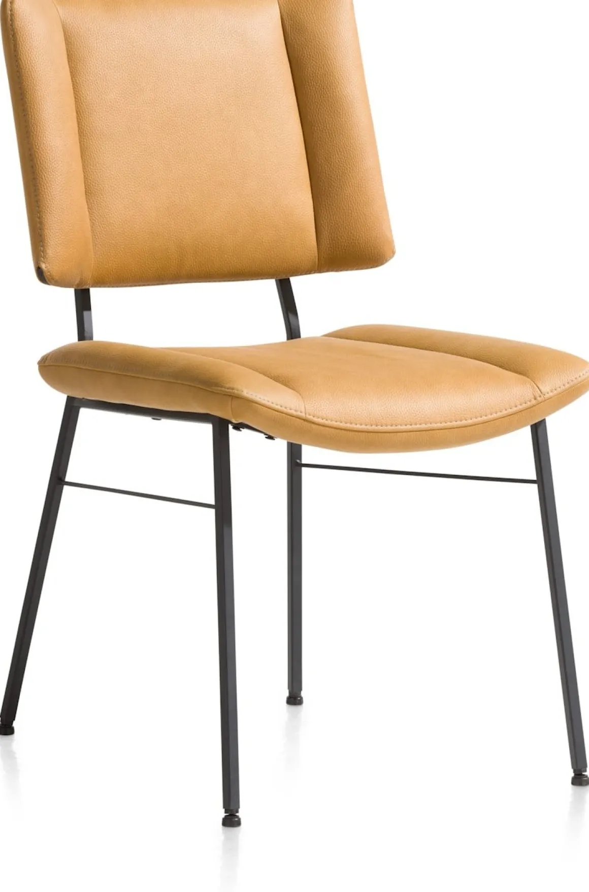 Design eetkamerstoel "TATUM" - Okergeel - XOOON